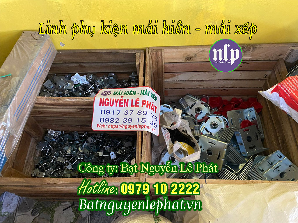 Phụ kiện mái hiên mái xếp bạt kéo tại Kon Tum