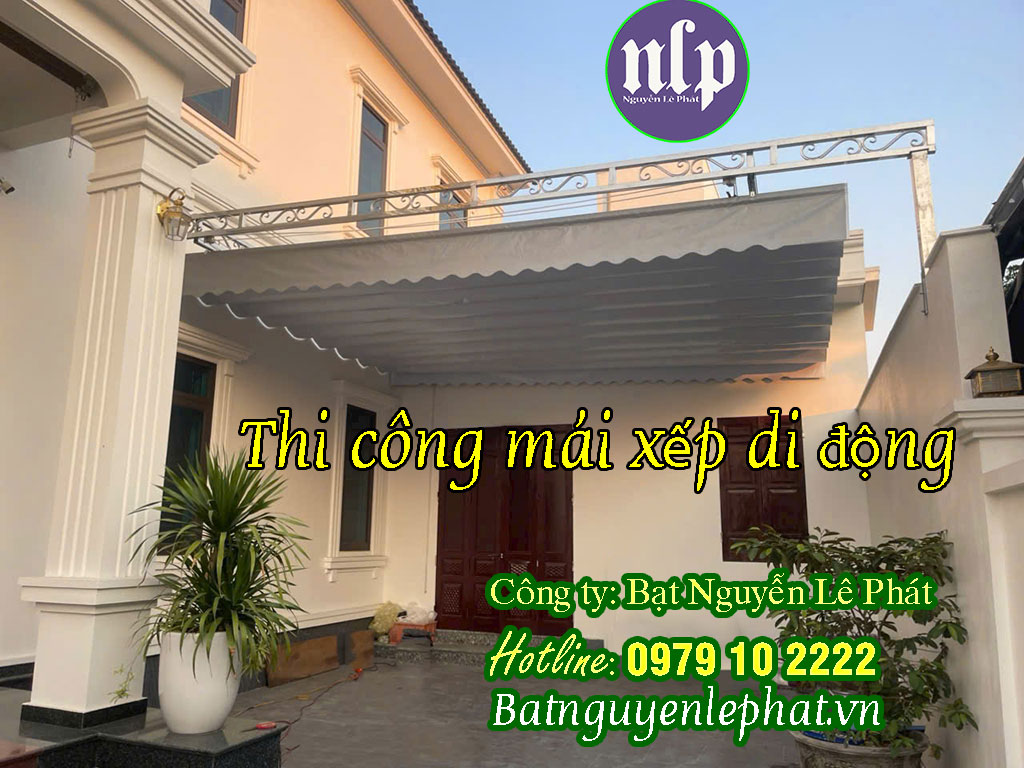 Bạt Mái Xếp Che Nắng Mưa Bao Nhiêu Tiền 1M2, Bạt tốt, chất lượng