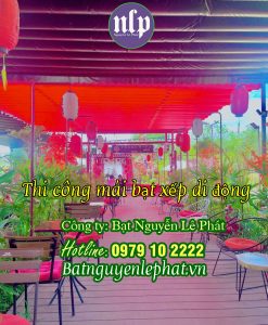 Thi công lắp đặt bạt kéo tại Bình Chánh