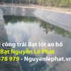 Bạt Lót Ao Hồ Chứa Nước Nuôi Cá Tôm Tại Hải Phòng