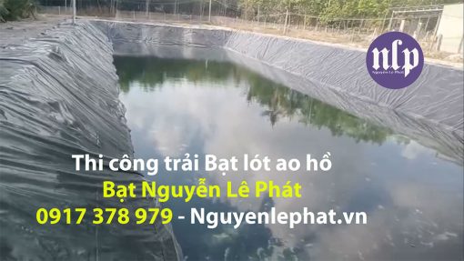 Bạt Lót Ao Hồ Chứa Nước Nuôi Cá Tôm Tại Hải Phòng