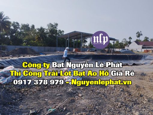 Báo giá bạt lót hồ HDPE màng chống thấm chứa nước ở tại Hậu Giang