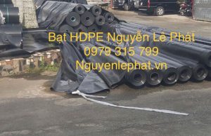 Báo Giá Bạt Nhựa Đen Lót Ao Chứa Nước, Bạt HDPE Đen 2 Mặc TPHCM