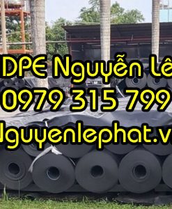 Bạt Nhựa HDPE Lót Hồ Chứa Nước Nuôi Cá Tôm Quy Nhơn Bình Định