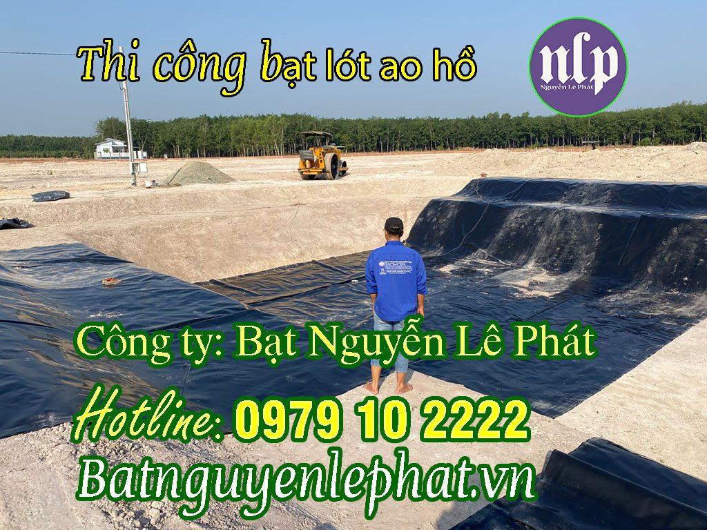 Bạt Làm Ao Hồ Chứa Trữ Nước Tưới Cây tại Bom Bo, Minh Hưng - Bù Đăng