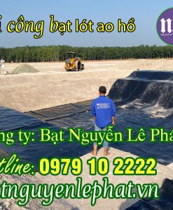 Bạt Làm Ao Hồ Chứa Trữ Nước Tưới Cây tại Bom Bo, Minh Hưng - Bù Đăng