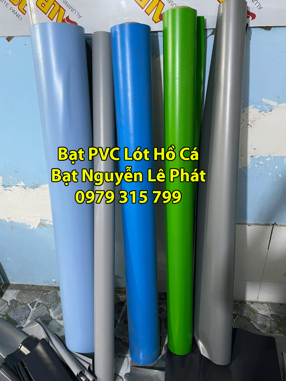 Bạt nhựa PVC sử dụng trải ao hồ nuôi cá