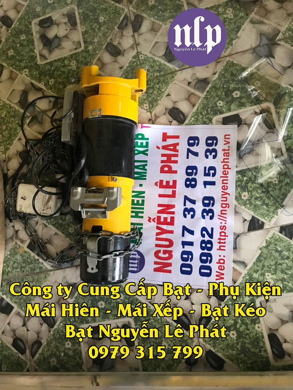 Motor kéo mái hiên chữ an Biên Hòa Đồng Nai