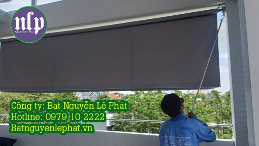 bạt mái thả che nắng mưa ngoài trời - 0979 102222