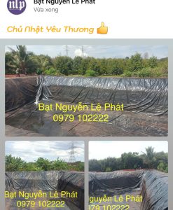 Bạt Lót Ao Hồ Chứa Nước Nuôi Cá Tôm Phú Quốc