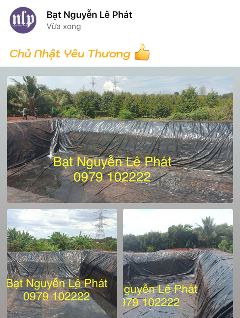 Bạt Lót Ao Hồ Chứa Nước Nuôi Cá Tôm tại Bắc Giang