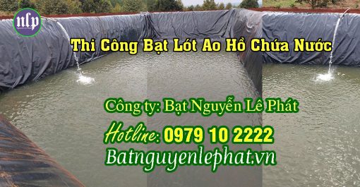 Bạt Lót Ao Hồ Chứa Nước Nuôi Cá Tôm Phú Quốc