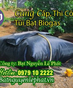 Túi Biogas Xử Lý Chất Thải Nuôi Heo, Gà, Vịt tại Bù Đăng, Bù Đốp