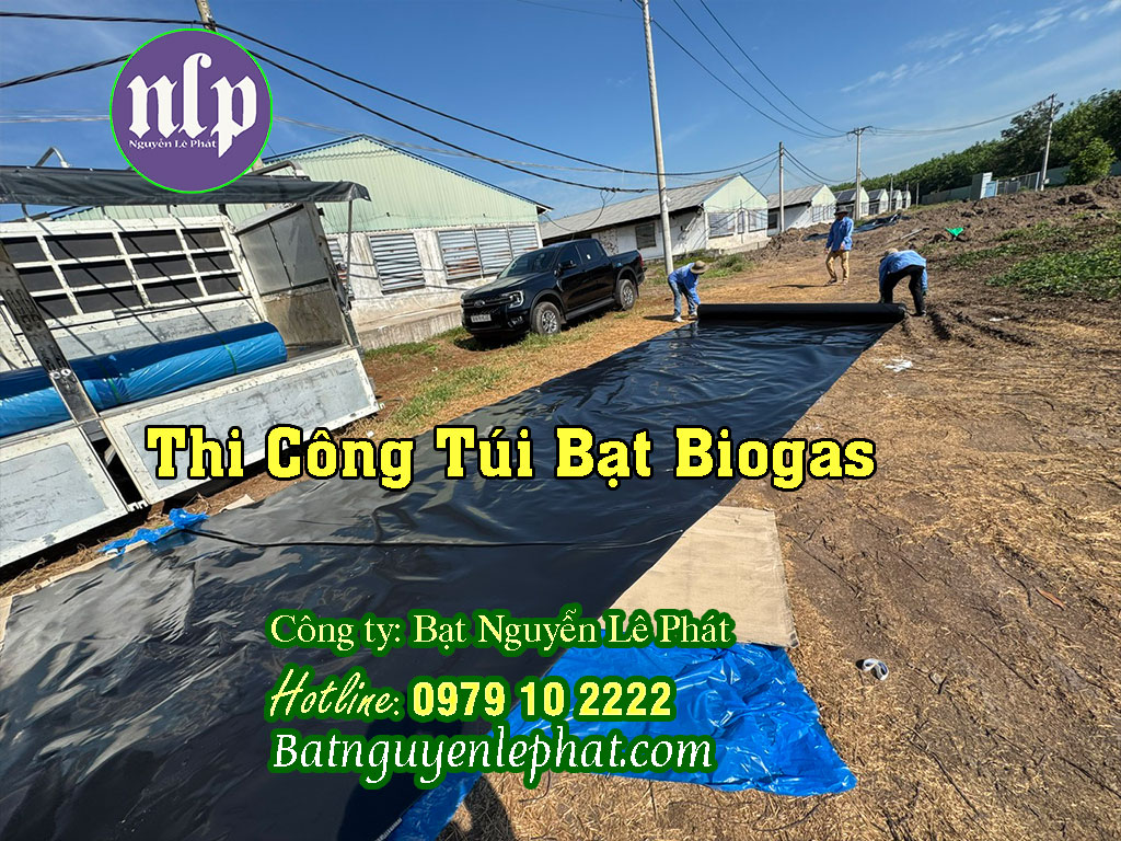 Lắp Đặt Túi Biogas Xử Lý Chất Thải Tại Lào Cai