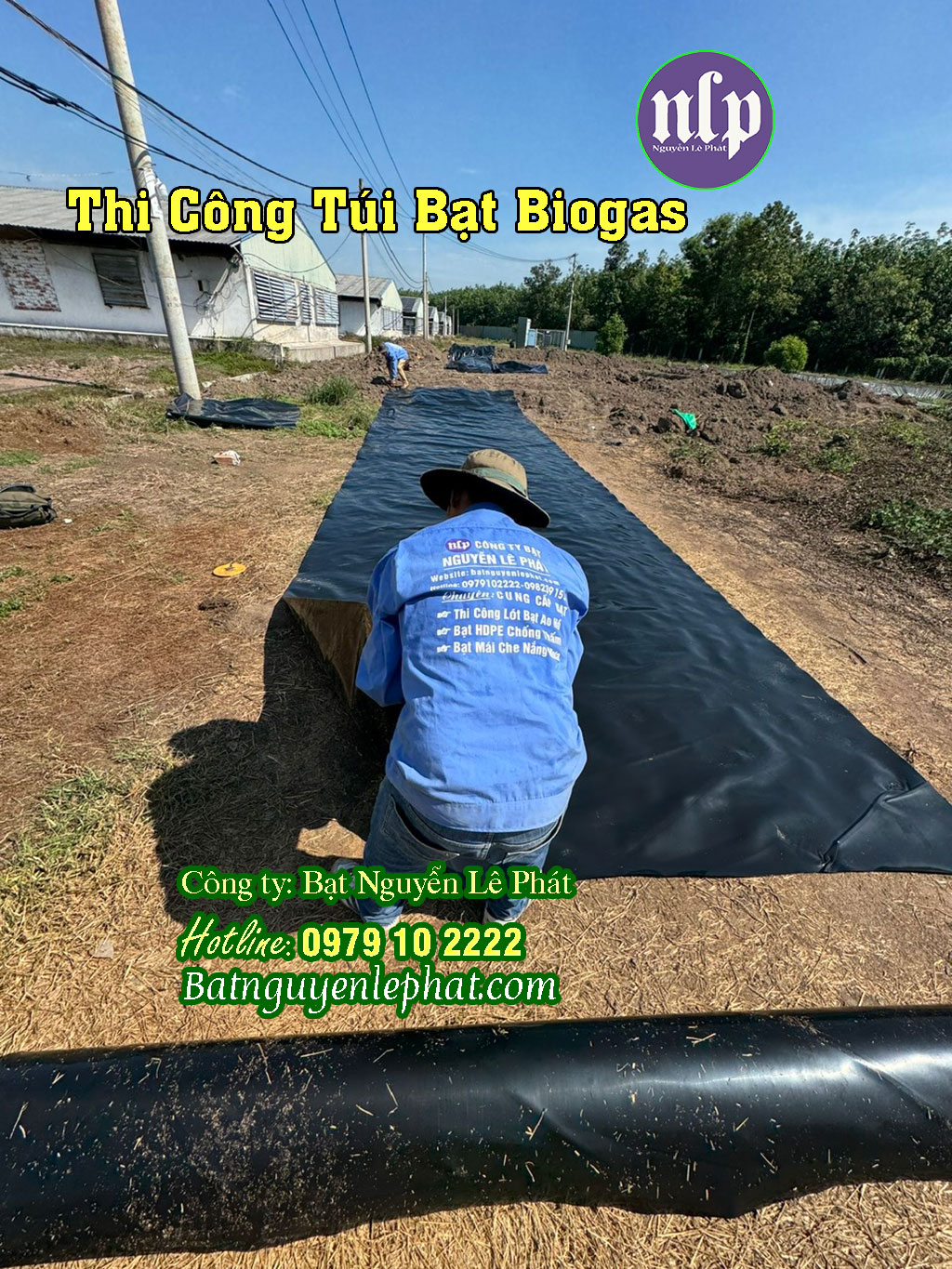 Thi Công Túi biogas tại Lào Cai