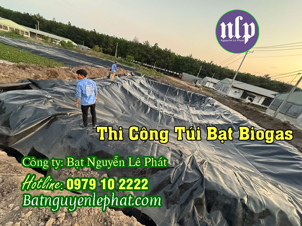 Túi Biogas Xử Lý Chất Thải Chăn Nuôi Tại Phú Thọ