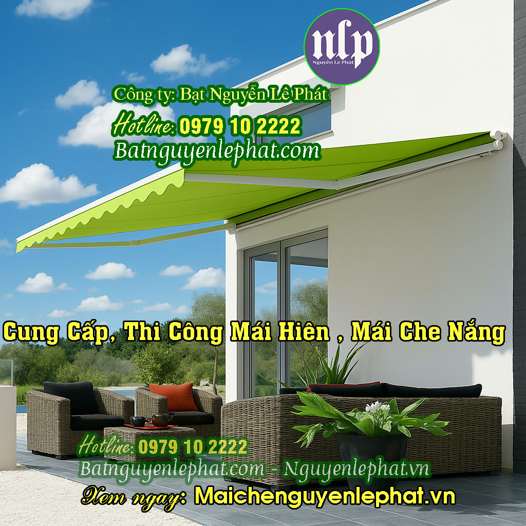 Lắp mái hiên tay Quay tại Dĩ An Lắp mái hiên tay Quay tại Dĩ An