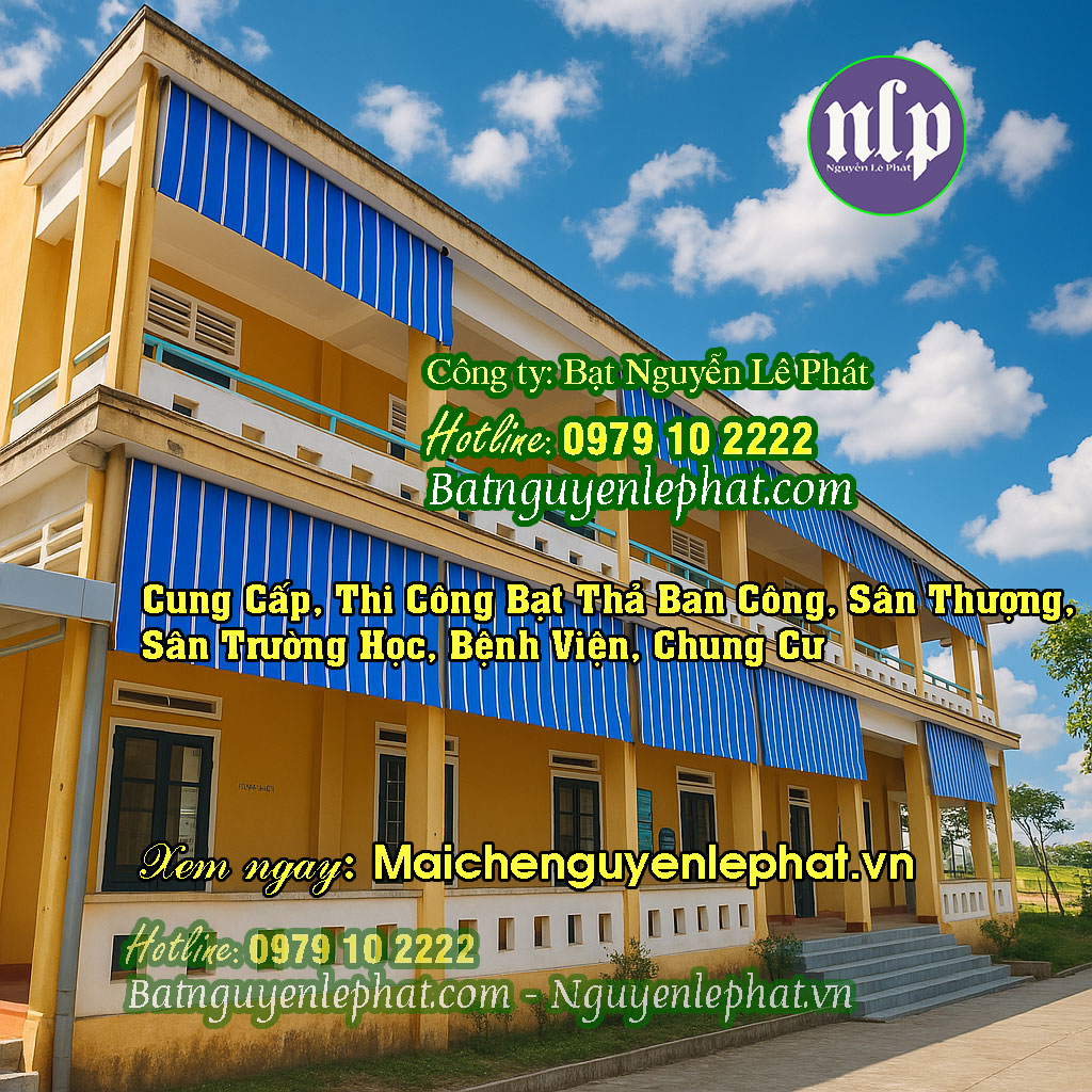Mẫu rèm bạt thả tự cuốn che nắng mưa Mẫu rèm bạt thả tự cuốn che nắng mưa
