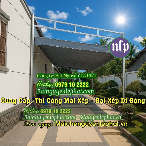 Thi Công Lắp Đặt Mái Hiên Thủ Đức, Mái Xếp Di Động tại Quận Thủ Đức Giá Rẻ