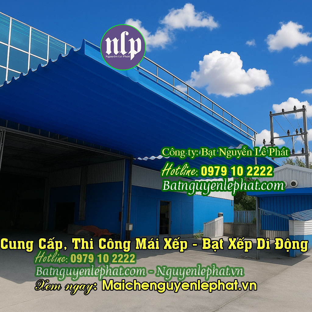 Lắp Bạt Xếp Mái Che Nắng Hiên Nhà Tại Quận Thủ Đức Thi công mái bạt xếp