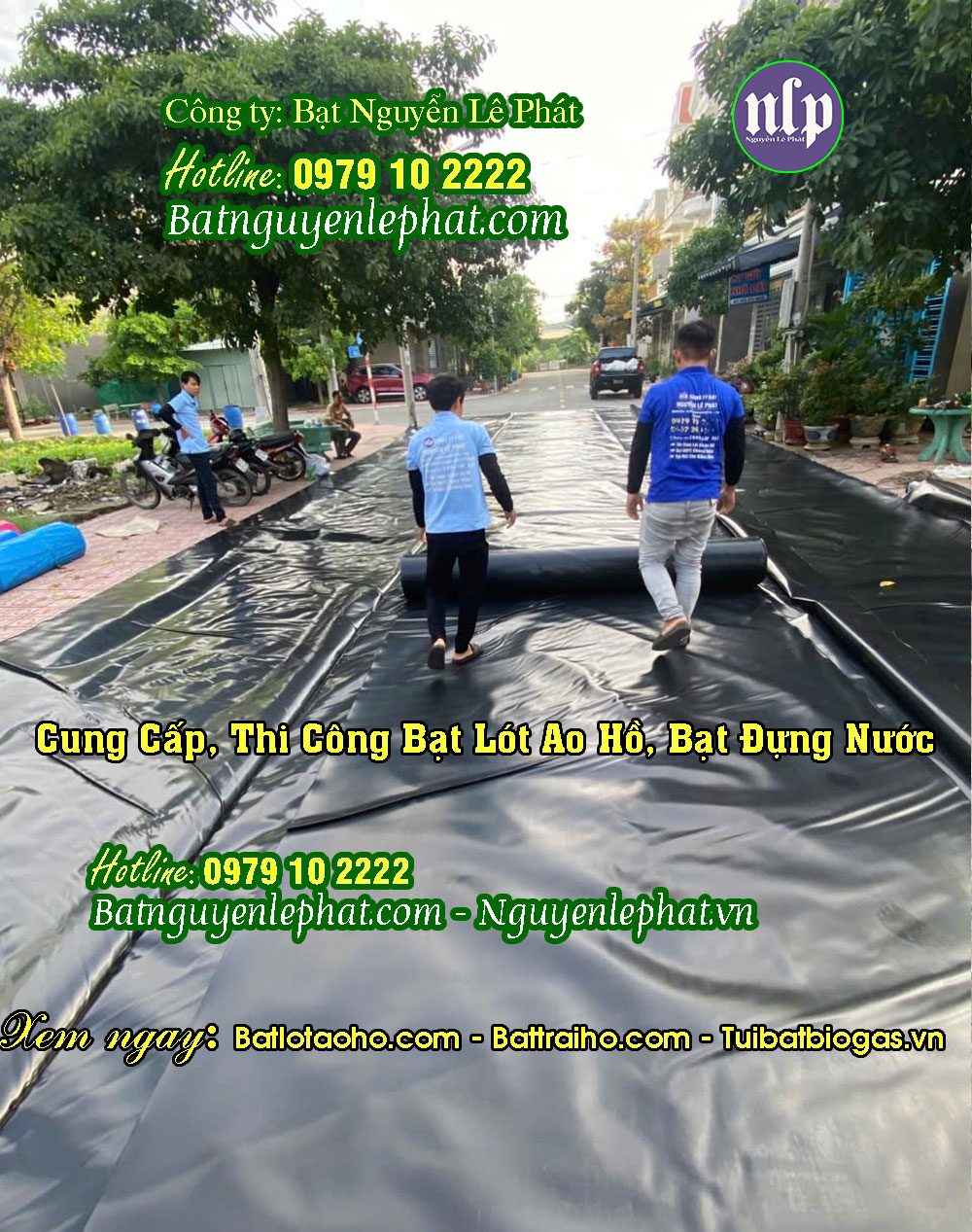 Thi Công Bạt nhựa HDPE Chống Thấm nước tại Trà Vinh Thi Công Bạt nhựa HDPE Chống Thấm nước tại Trà Vinh