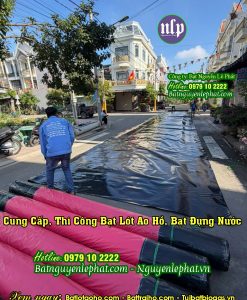 Bạt HDPE Lót Ao Hồ Nuôi Cá Chứa Nước Tại Bà Rịa