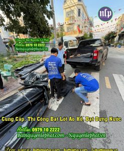 Bạt HDPE Lót Ao Hồ Nuôi Cá Chứa Nước Tại Bà Rịa