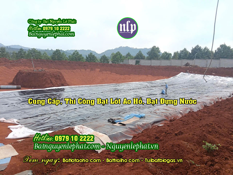 Bạt Lót Ao Hồ Chứa Trữ Nước Nuôi Cá Tôm tại Trà Vinh