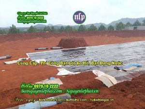 Bạt Nhựa HDPE Chống Thấm Nước Ao Hồ tại Trà Vinh