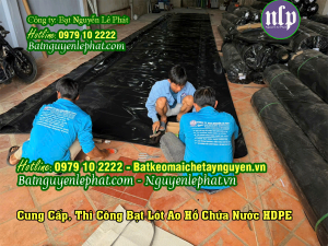 Bạt Nhựa HDPE lót hồ