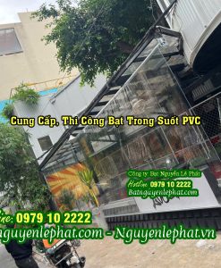 Lắp đặt Mái Bạt Che Nắng Mưa Ngoài Trời Tự Thả Tự Cuốn Lên Xuống BTM Đắk Lắk