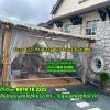 Lắp đặt Mái Bạt Che Nắng Mưa Ngoài Trời Tự Thả Tự Cuốn Lên Xuống BTM Đắk Lắk